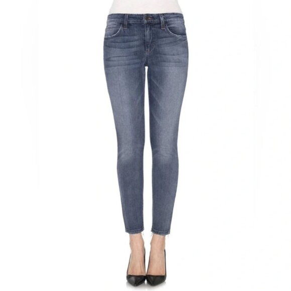 Revolve Joe's Jeans Women's Skinny Jeans Icon Ally Raw Hem Denim Indigo blue 25 - Picture 3 of 16